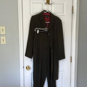 Vintage Garfield & Marks long jacket pantsuit